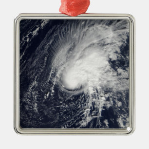 Ornamento De Metal Zeta tropical da tempestade