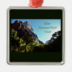 Ornamento De Metal Zion National Park Utah