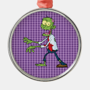 Ornamento De Metal zumbi ambulante