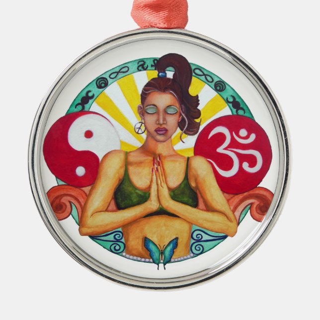 Ornamento de Namaste (Frente)