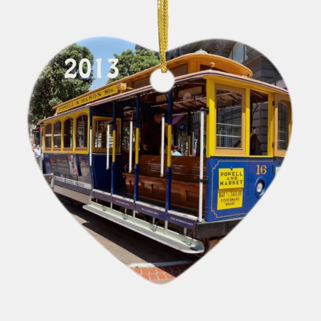 Ornamento de Natal em São Francisco (Frente)