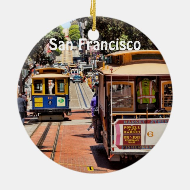 Ornamento de Natal em São Francisco (Traseira)