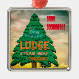 Ornamento de néon da árvore de Natal