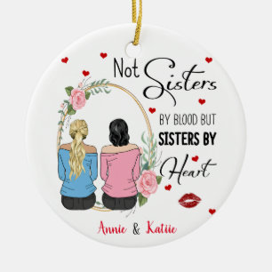 Ornamento de Nome BFF Personalizado