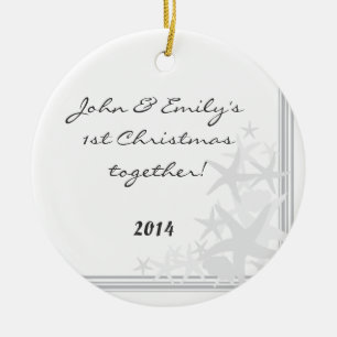 Ornamento de Nome Personalizado de Praia de Concha