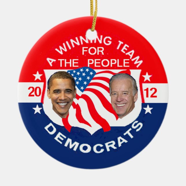 Ornamento de Obama 2012 (Frente)