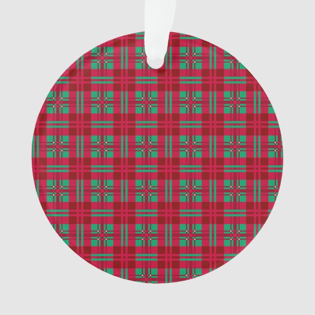 ornamento de papel de Natal (Frente)