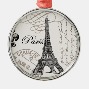 Ornamento de Paris do vintage…