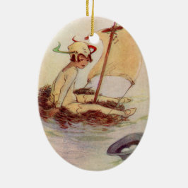 Ornamento de Peter Pan do vintage