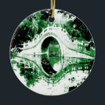 Ornamento de Ponte Histórica<br><div class="desc">Ponte histórica - projetada por Norman Reuttter</div>