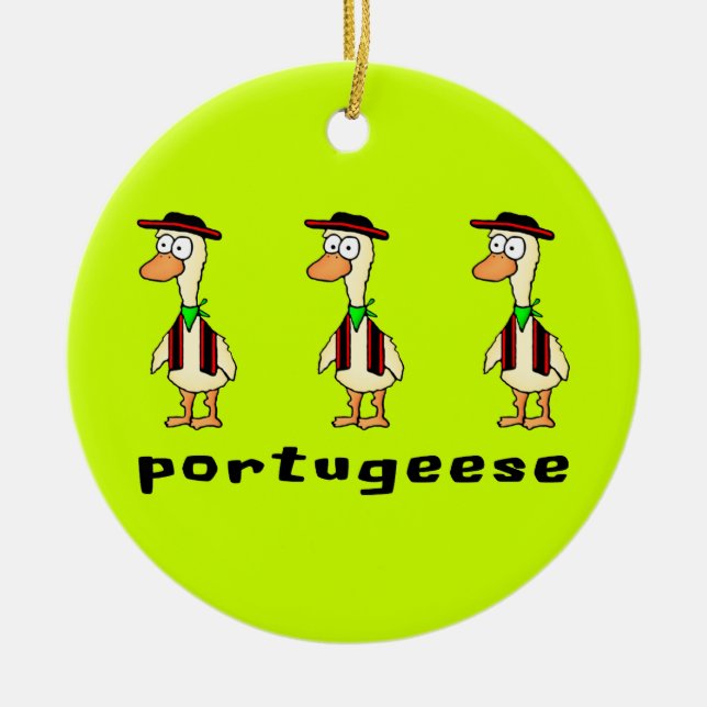 Ornamento de Portugeese (Frente)