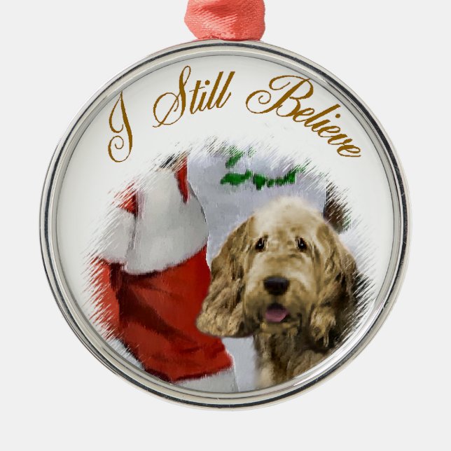 Ornamento de presentes de Natal em Otterhound (Frente)