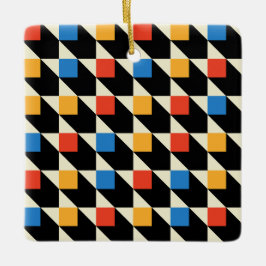 Ornamento de Quadrados Coloridos