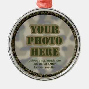 Ornamento de Quadros de Camuflagem