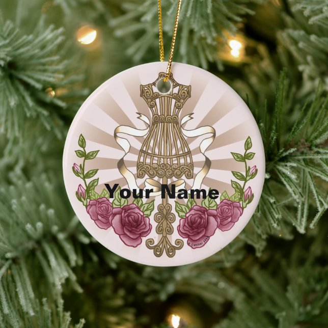 Ornamento de Rosas de Mannequin (Árvore)