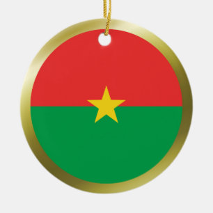 Ornamento de Sinalizador Burkina Faso