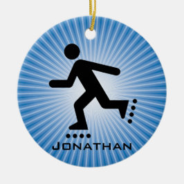 Ornamento de Skating Inline