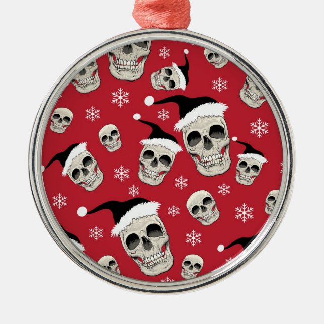 Ornamento de Skelly Santa (Frente)