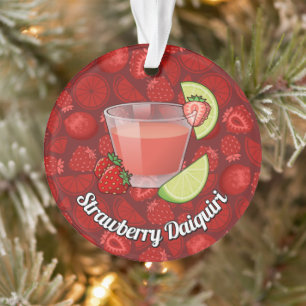 Ornamento de Strawberry Daiquiri