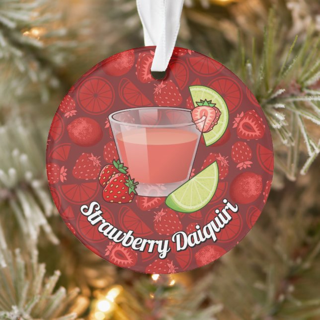 Ornamento de Strawberry Daiquiri (Árvore)