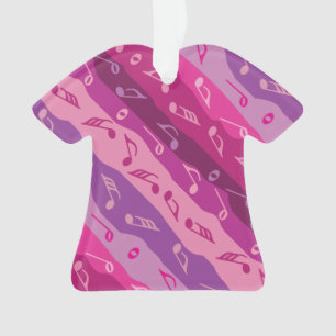 Ornamento de Stripes de Nota de Música