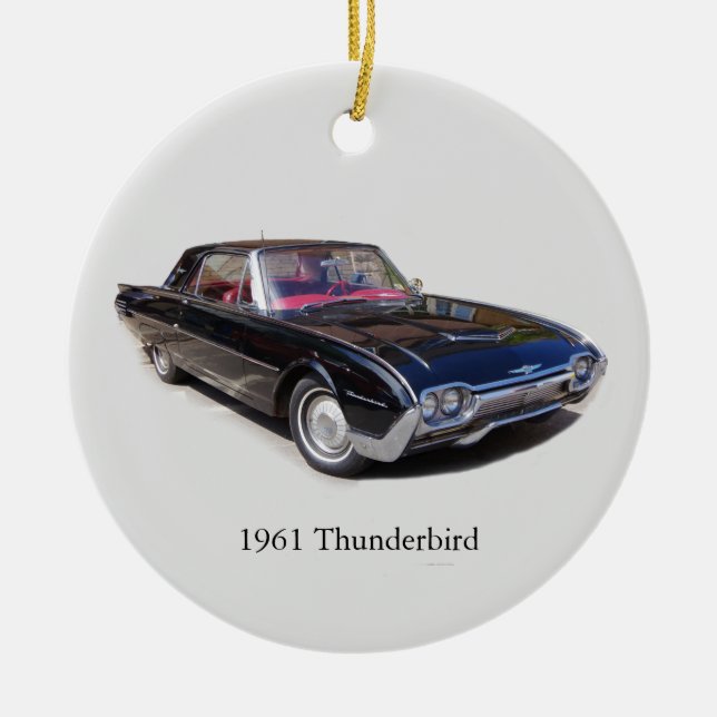 ornamento de Thunderbird 1961 (Frente)