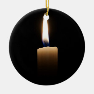 Ornamento de tributo de borboleta da VelaBrancaHAM