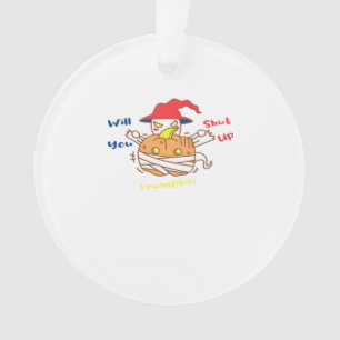 Ornamento Debate Sobre As Eleições De Trumpkin No Halloween 