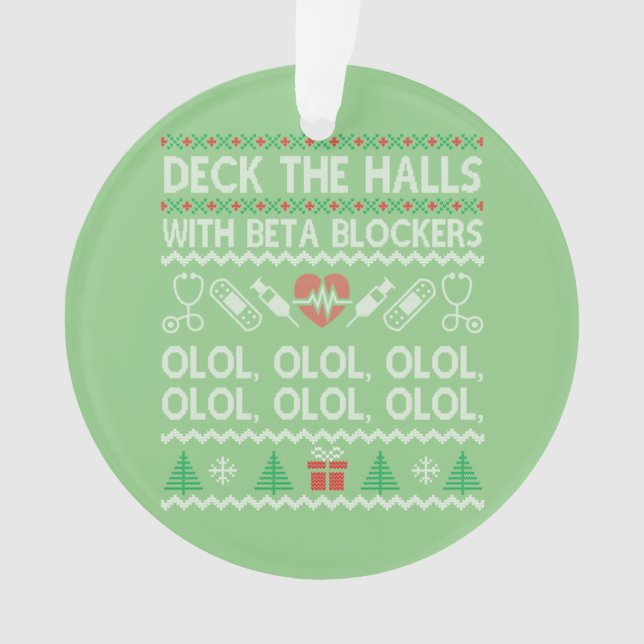 Ornamento Decidir Os Cais Com Bloqueadores Beta OLOL (Frente)