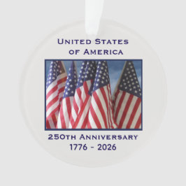 Ornamento Declaration of Independence 250th Anniversary USA 