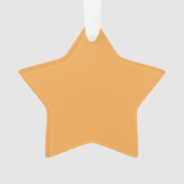 Ornamento Decor de Cor Amarelo Indiano pronto para personali (Frente)