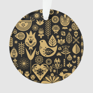 Ornamento Decorações Nórdicas de Natal Escandinavo