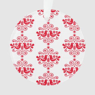 Ornamento Decorações Nórdicas de Natal Escandinavo