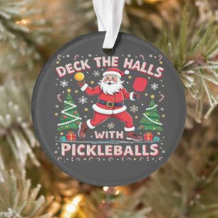 Ornamento Decore Os Corredores Com Pickleballs