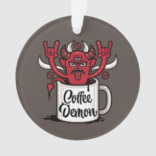 Ornamento Demônio do café