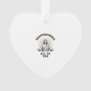 Ornamento Desapontamentos Todos Vocês Camiseta Religiosa Vin