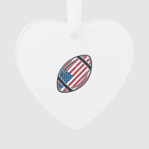 Ornamento Desenho Vetorial Vintage de Futebol Americano Patr