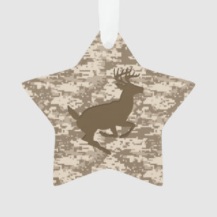 Ornamento Desert Digital Camouflage Deer Camo Patterno