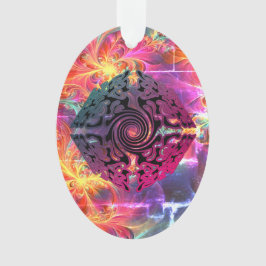 Ornamento Design de alternativo de Natal de cor clara