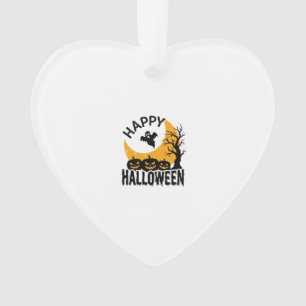 Ornamento Design de Camisa de Abóbora de Fantasma Feliz Hall