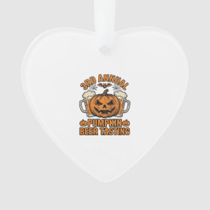 Ornamento Design de Camisa de Halloween Vintage de Prova de 