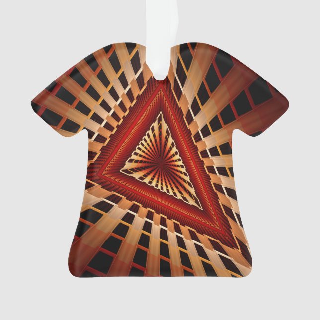 Ornamento design de Gráfico Frágil Moderno de Rede Fantástic (Frente)