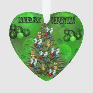 Ornamento Design de Natal do Green Lawn Bowls,
