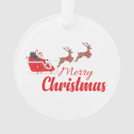 Ornamento Design de Natal e renas