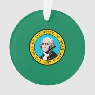 Ornamento Design de Sinalizador do Estado de Washington