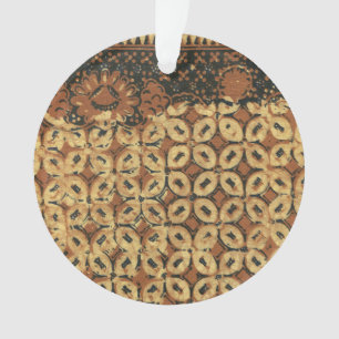 Ornamento Design do padrão de arte do café Bean Batik