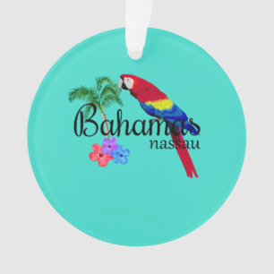 Ornamento Destino tropical de Nassau Bahamas