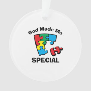 Ornamento Deus me fez especial