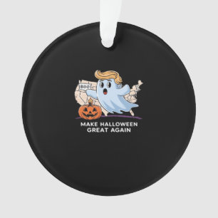 Ornamento Dia de as Bruxas engraçado Boo, Pumpkin Trumpkin,