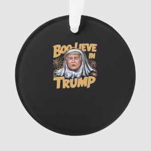 Ornamento Dia de as Bruxas engraçado Trumpkin Faça o Excelen